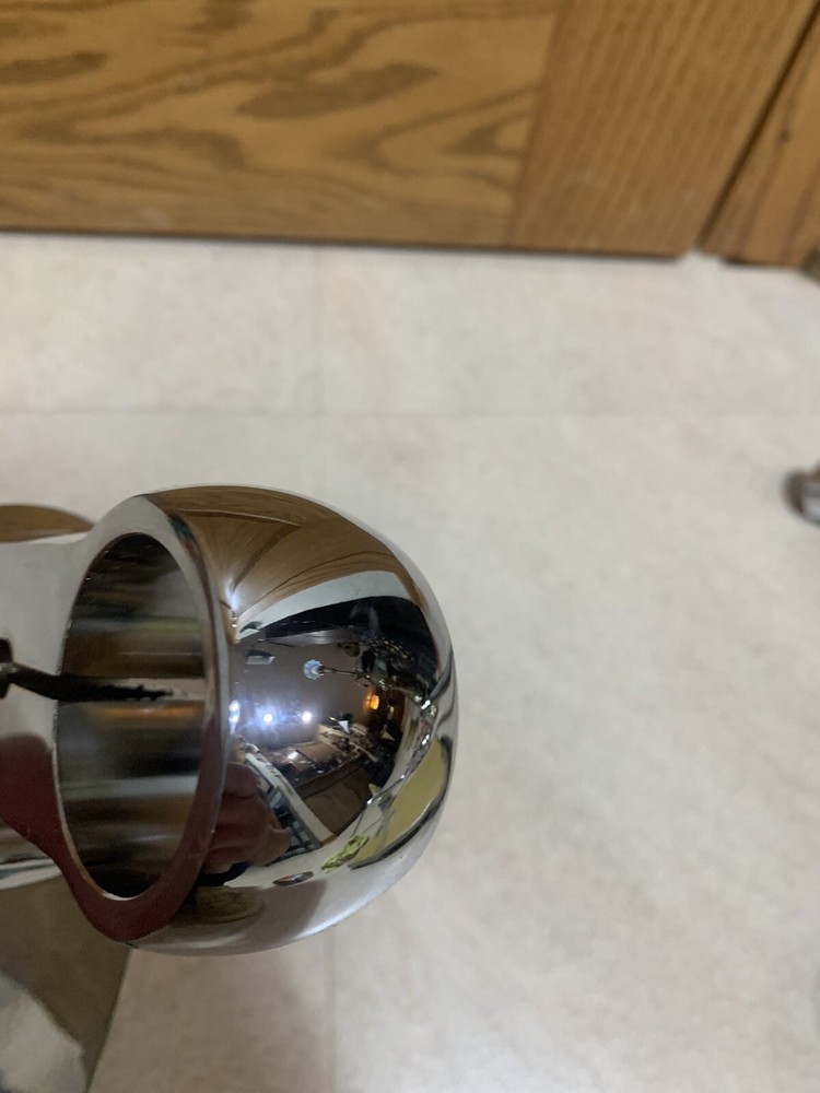 Chrome Triple Tree Bottom Clamp For Harley Davidson