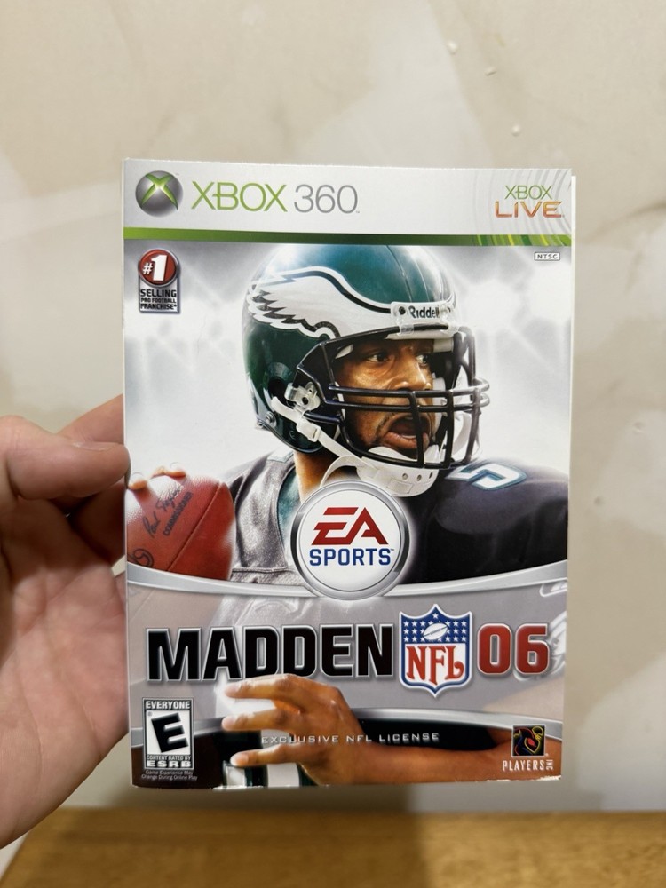 Microsoft Xbox 360 • Madden NFL 06  *CASE ARTWORK INSERT ONLY* NO GAME