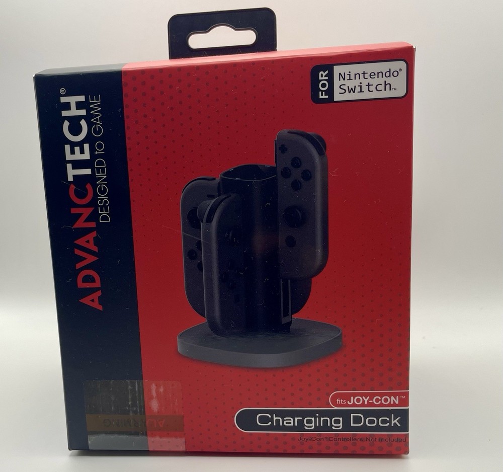 Charging Dock Station Nintendo Switch Joy-Cons Advanctech New