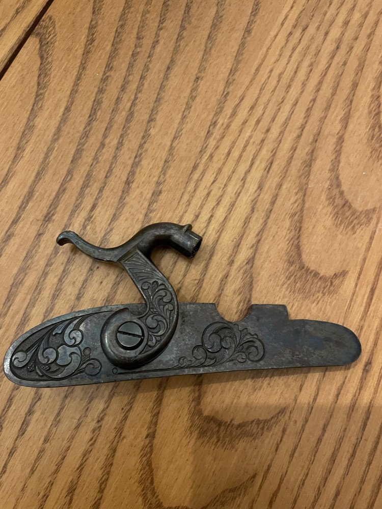 CVA Engraved Hawken percussion muzzleloader hammer assembly