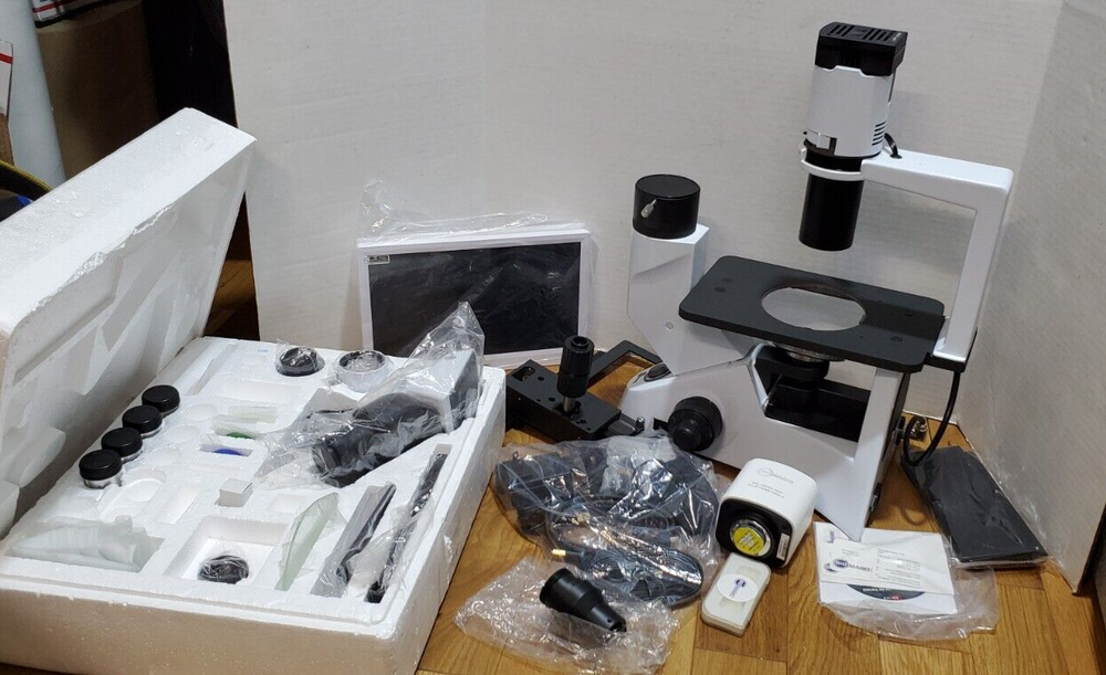 BIM500 Inverted Biological Microscope BRC-6012C NIB-100