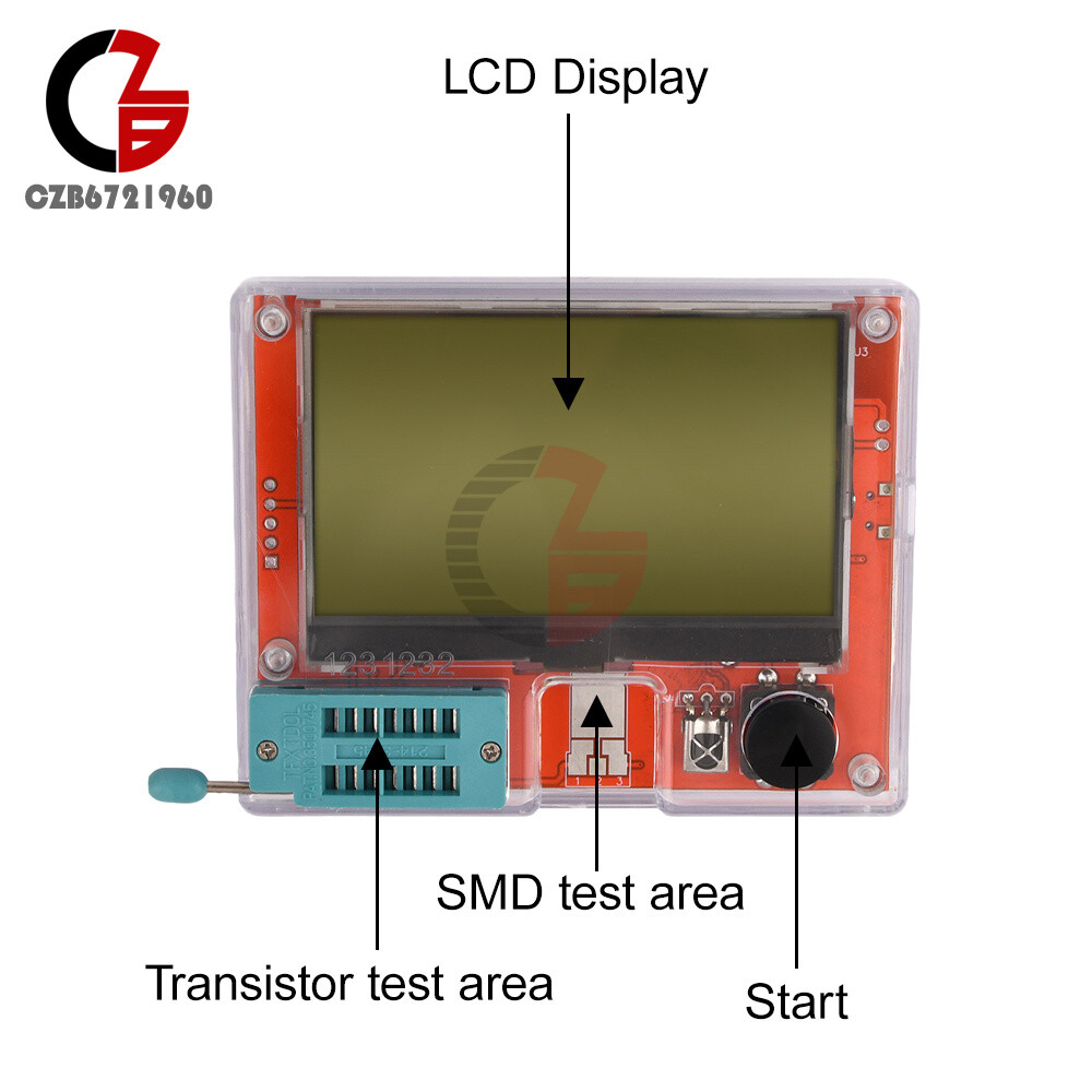 LCR-T10H Multi-function Transistor Tester Large Screen Display Transistor Meter