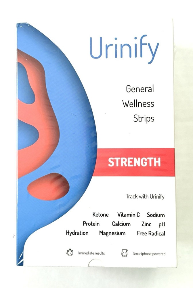 Urinify Strength Urine Test Strips 2-Pack - 6 Strips Per Box