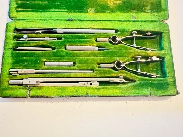 Vintage Dietzgen Drafting Tools Drawing Instruments