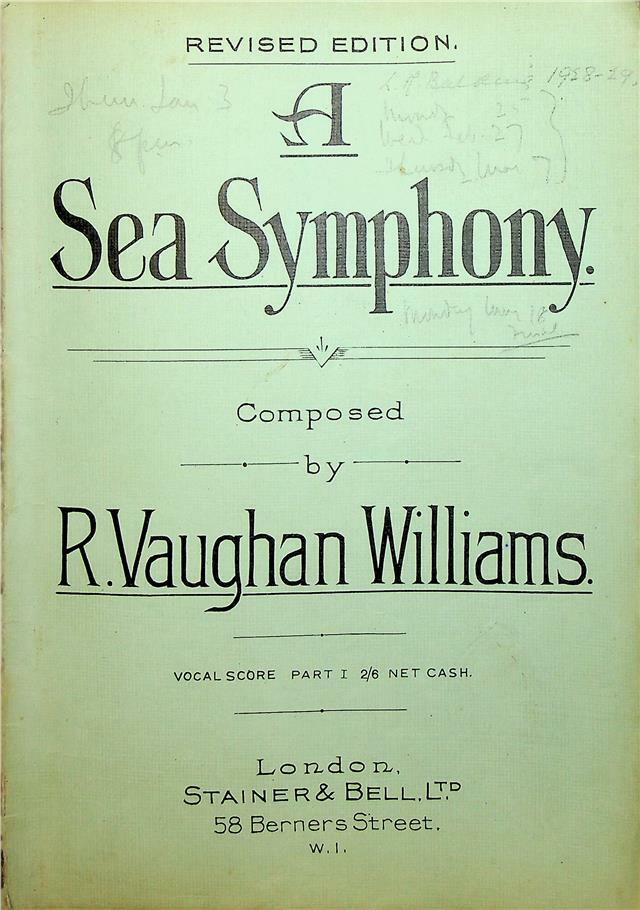 Revised Edition, A Sea Symphony