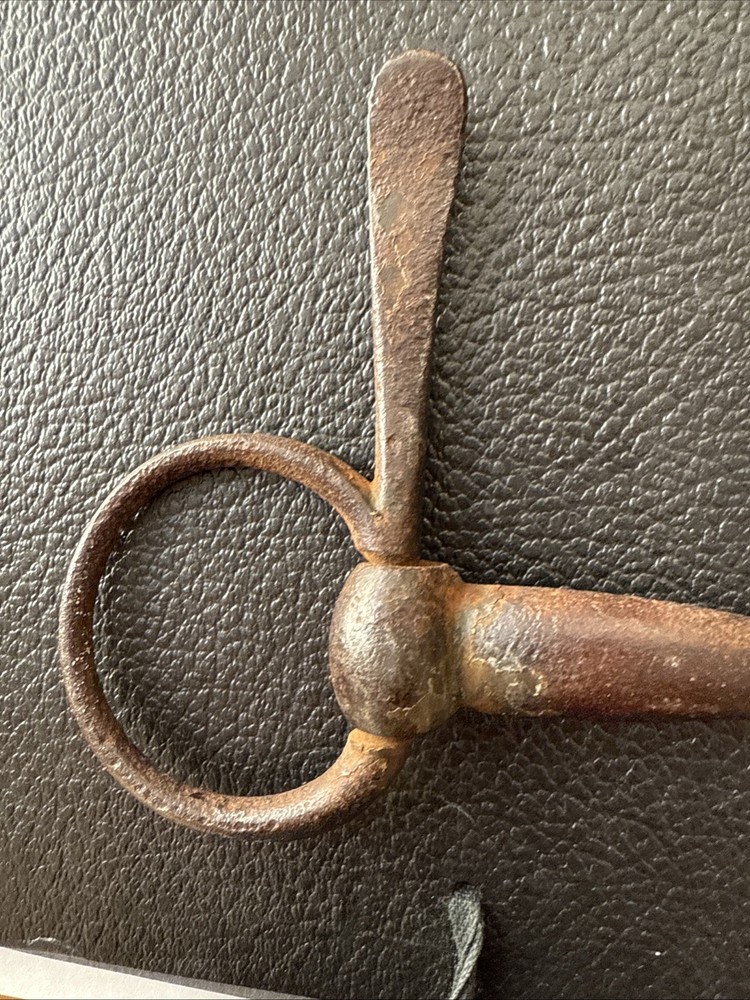 Antique Iron Horse Snaffle Bit