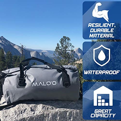 Roll-Top Duffle 60L Grey