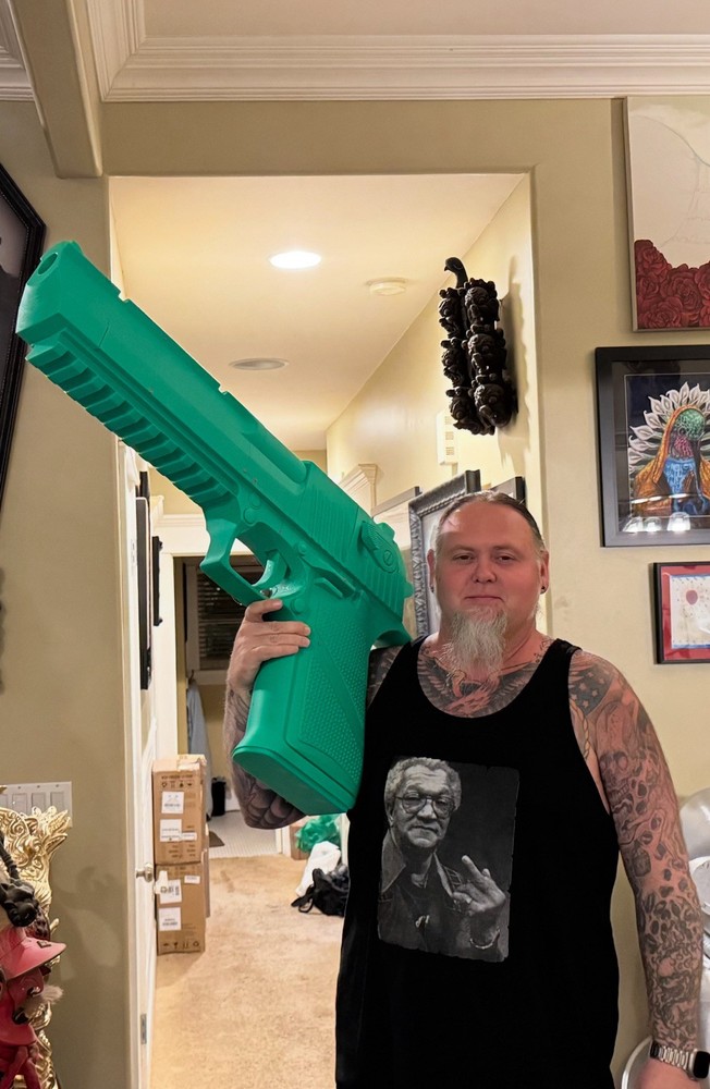 Desert Eagle Giant Display Pistol DIY Paint Model