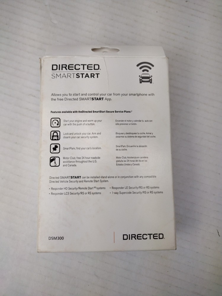 Directed Smartstart DMS300 Smartphone Control Your Car From Virtually Anywhere