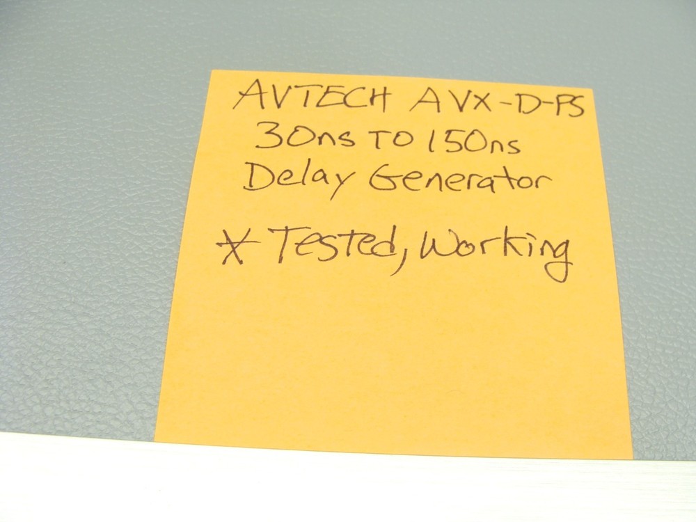 Avtech AVX-D-PS-ED Pulse Delay Generator 30ns To 150ns - Tested & Guaranteed