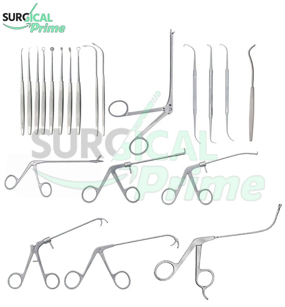 Fess Instruments Endoscopic Sinus Surgery ENT Instruments Set With Box BY BH