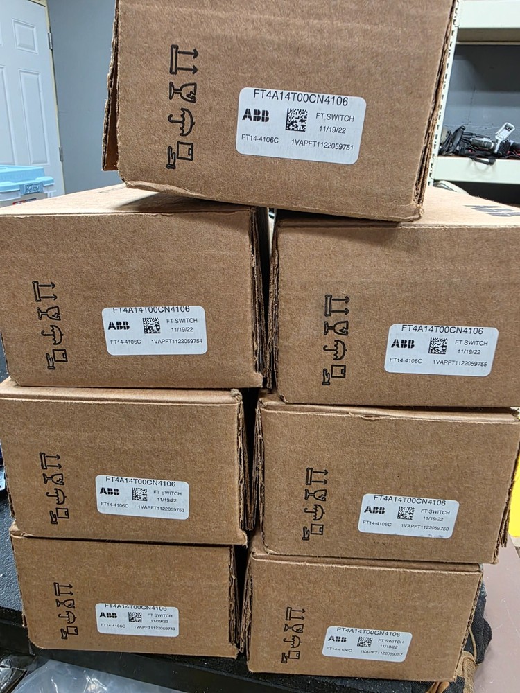 ABBFT4A14T00CN4106 Flexitest Switch FT14-4106C TEST SWITCH, UNOPENED!