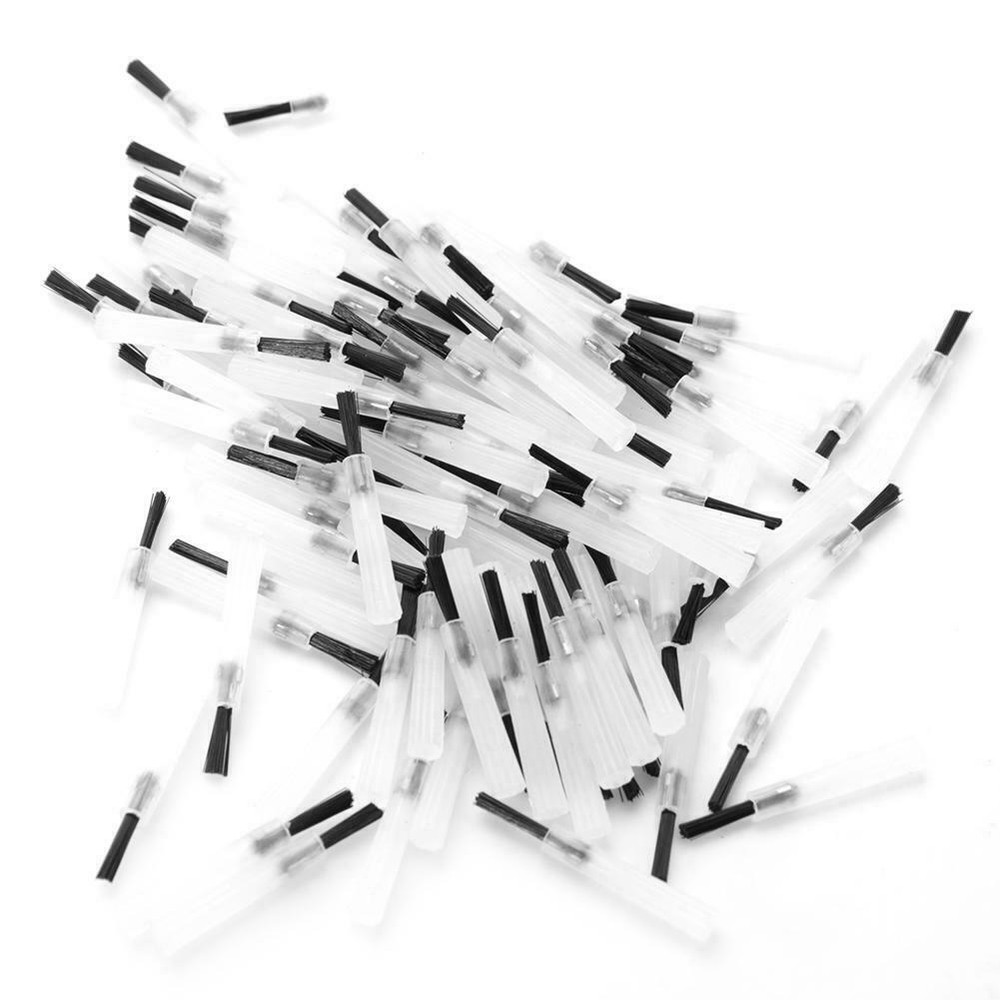 Dental Disposable Composite Applicator Brush Large Head Tips Bonding Long Handle