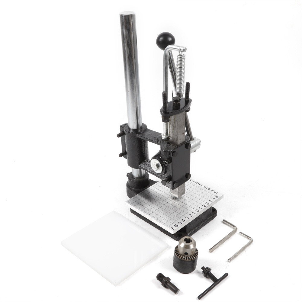 Leather Craft Imprinting Machine DIY Embossing Press Leather Stamp Punching Tool