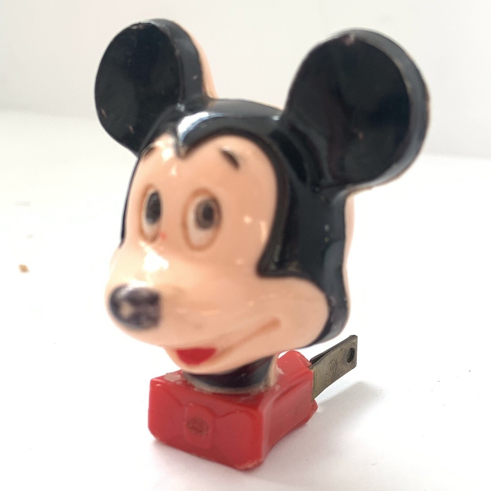 Vintage Walt Disney Mickey Mouse Plug-in Night Light WORKS