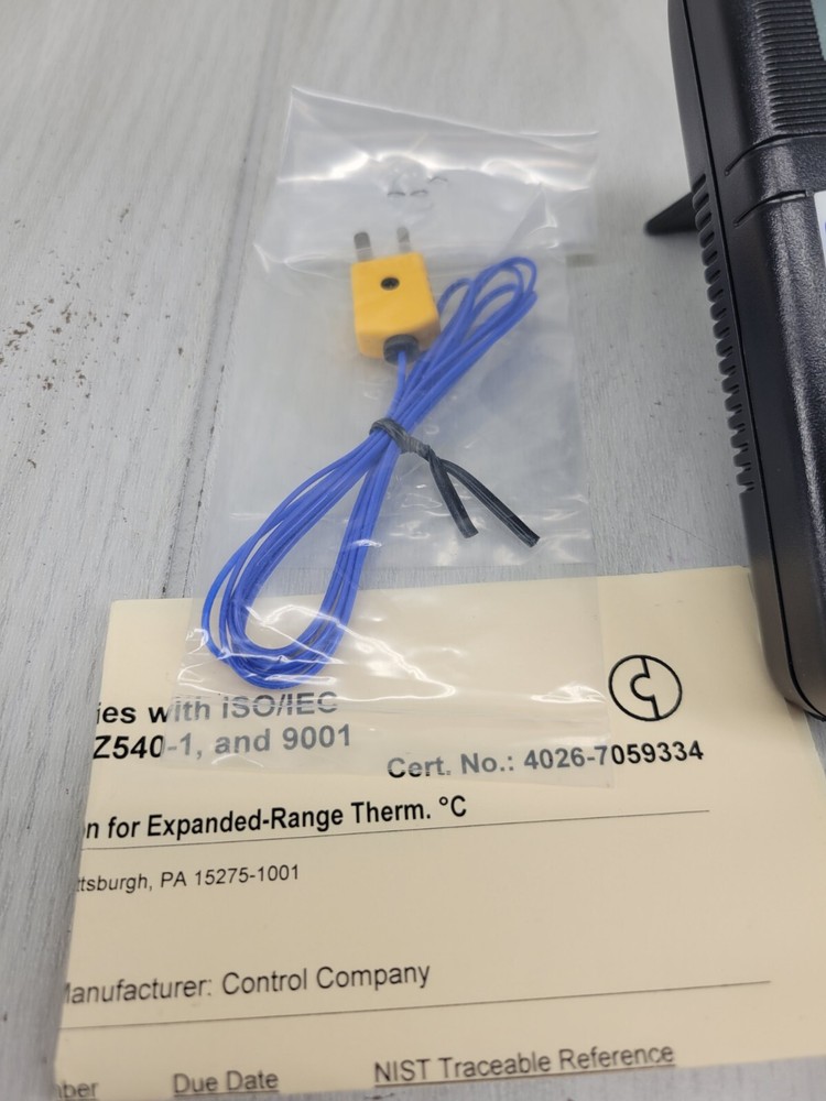 Fisher Scientific Traceable Expanded-Range Thermometer with Probe #2