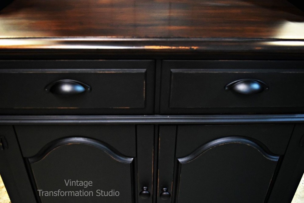 1-1/4" Country Store Knob Flat Black