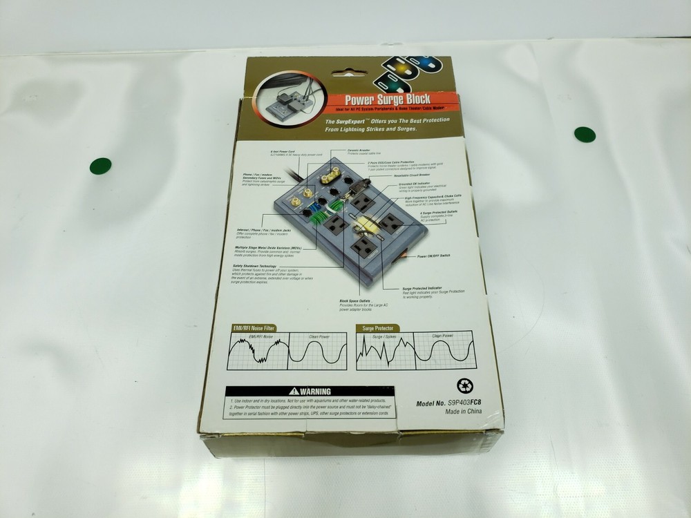 Power Surge Block SURGEXPERT 2520