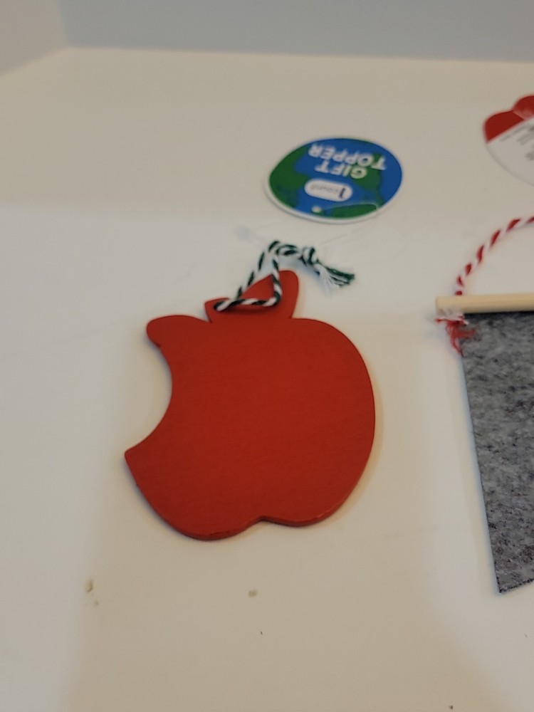 Teacher appreciation Gift Topper set making difference every day and apple