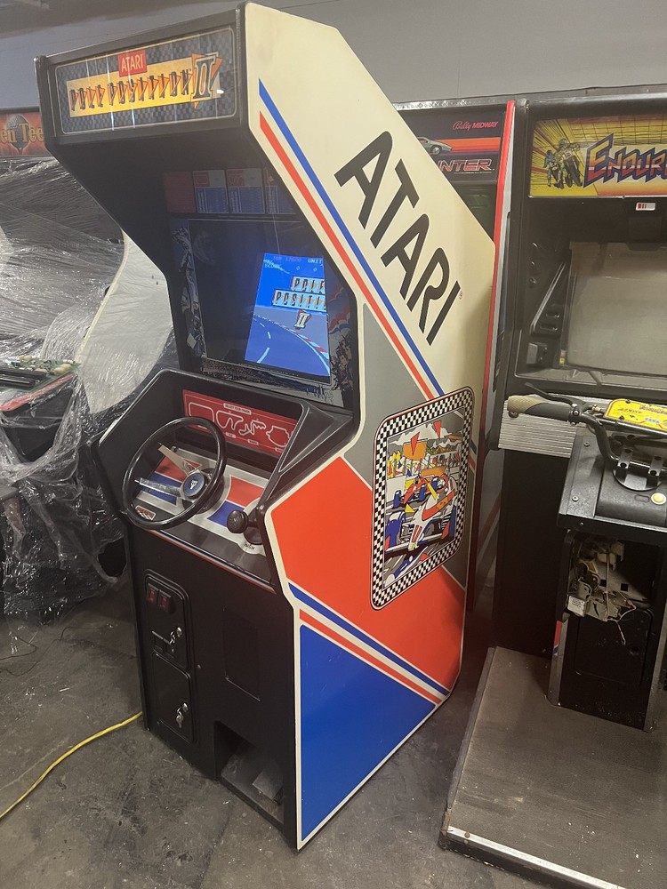 POLE POSITION II ARCADE MACHINE by ATARI 1982 (EXCELLENT CONDITION)