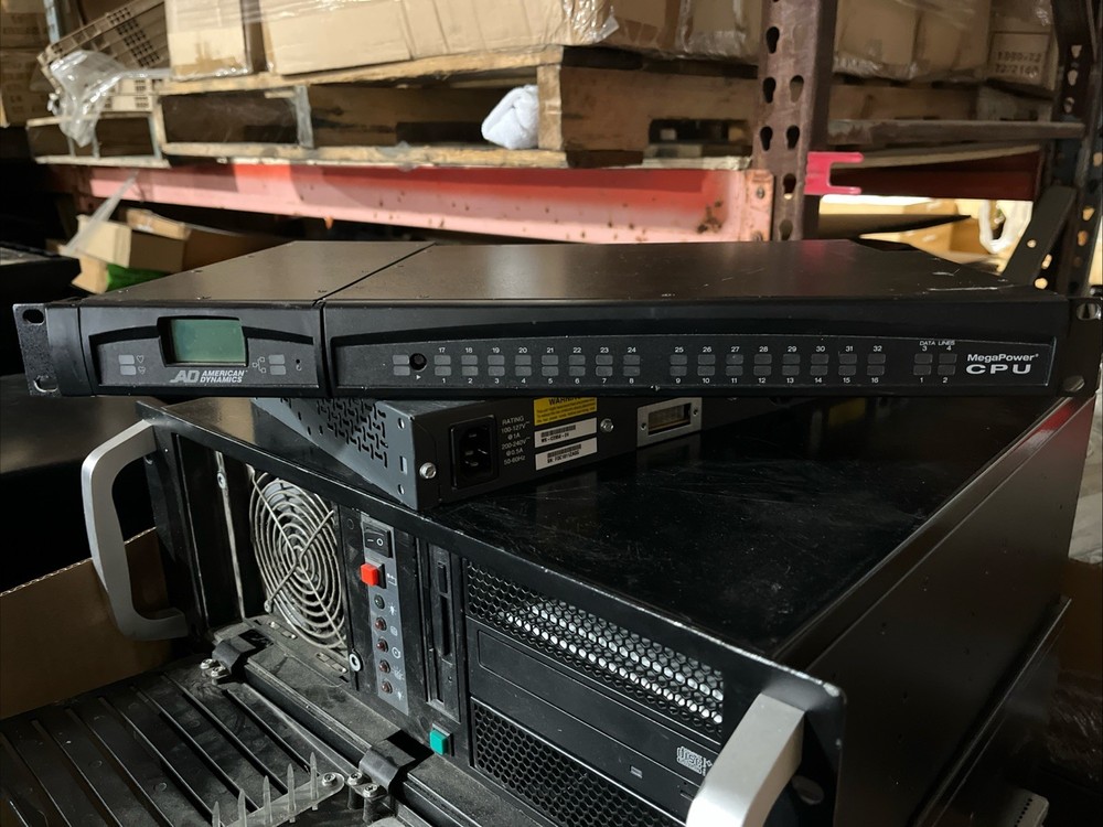 AMERICAN DYNAMICS ADMPCPU MEGA POWER CPU AD3200 MPCPU MPU CONTROL UNIT