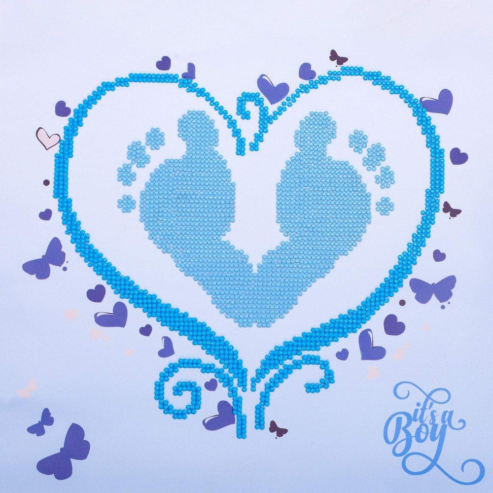 Diamond Dotz It's a Boy Diamond Painting Kit