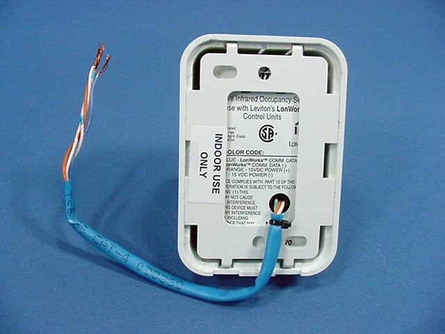 Leviton Lonworks White Decora Occupancy Motion Sensor Switch L777-T