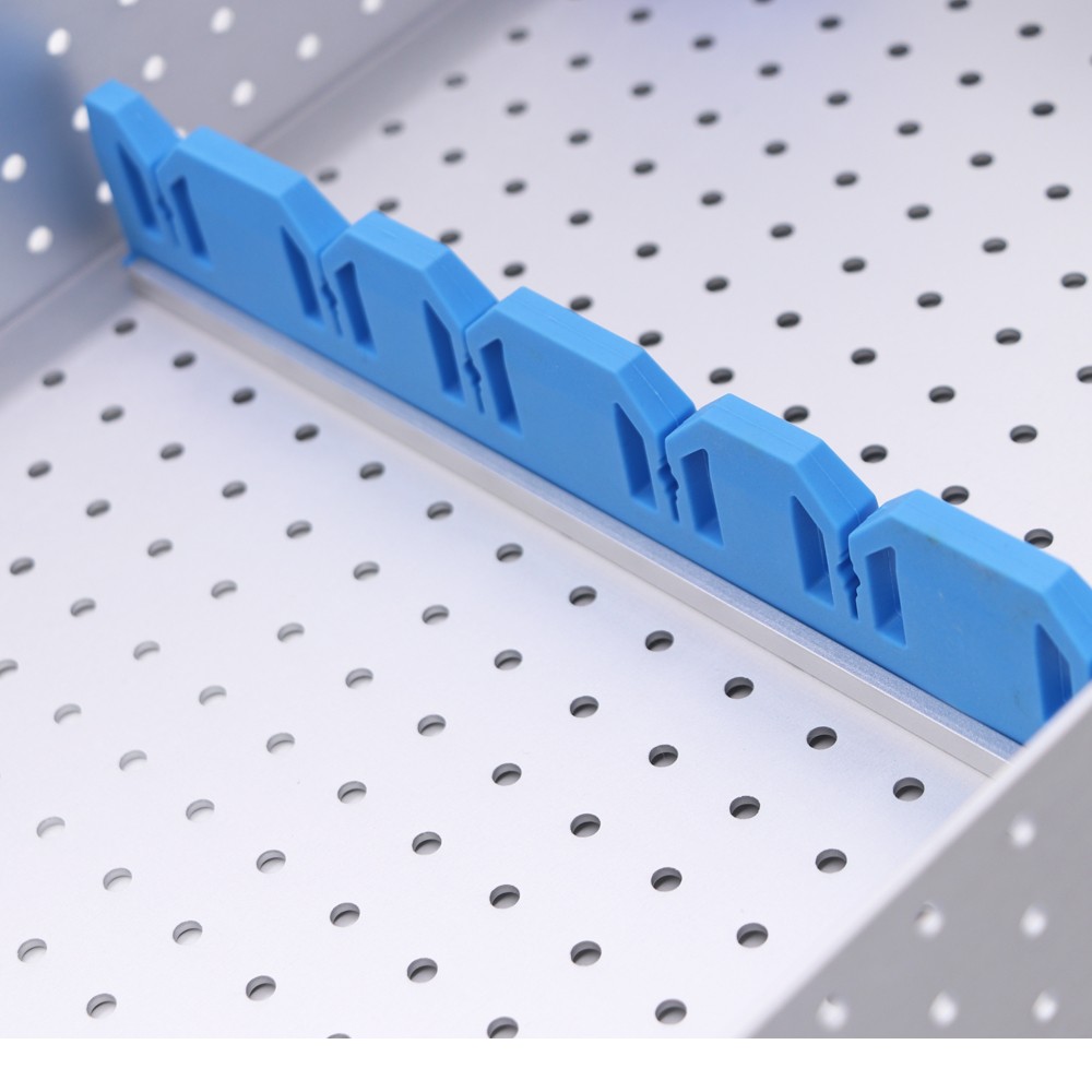 Laparoscopic Instrument Aluminu Sterilization Case Surgical Tool Case54*25*10cm