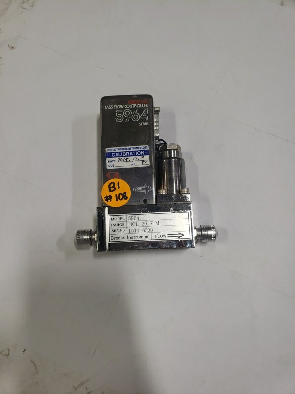 Brooks Instrument 5964 Series Mass Flow Controller MFC