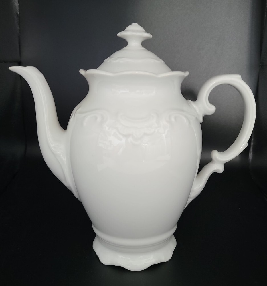 Schumann White Elegance Coffee Pot