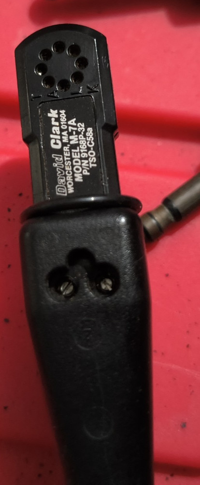 David-Clark H10-60 Aviation Headset with Microphone - Pre-owned (untested)