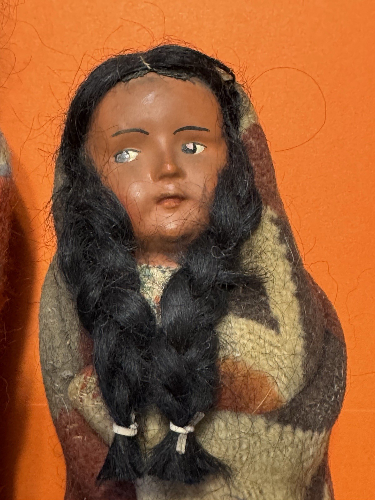 Vintage Skookum Native American Indian Dolls - Chief & Squaw