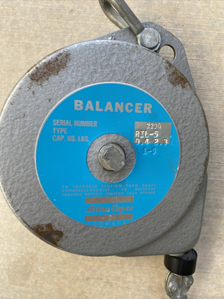 Atlas Copco balancer