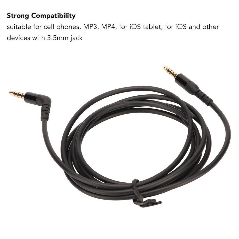 3.5mm Headphone Cable 4.9ft Replacement Headphone Sound Cable