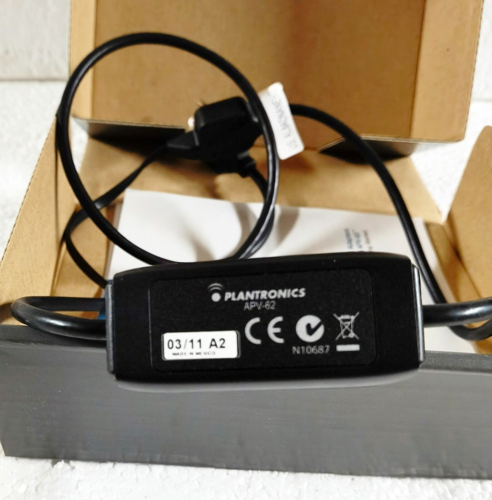 Plantronics APV-62 EHS Adapter (Avaya) 38734-01 Electronic Hook Switch Cable