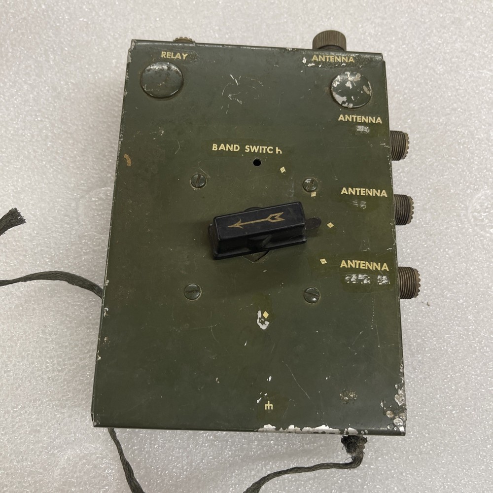 Interconnecting Relay/ Antenna Box Military Electronics