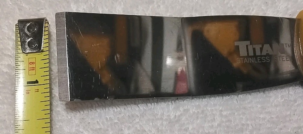 TITAN TOOLS 11508 MULTI-PURPOSE OFFSET 1-1/2" WIDE SCRAPER "METAL TOP"