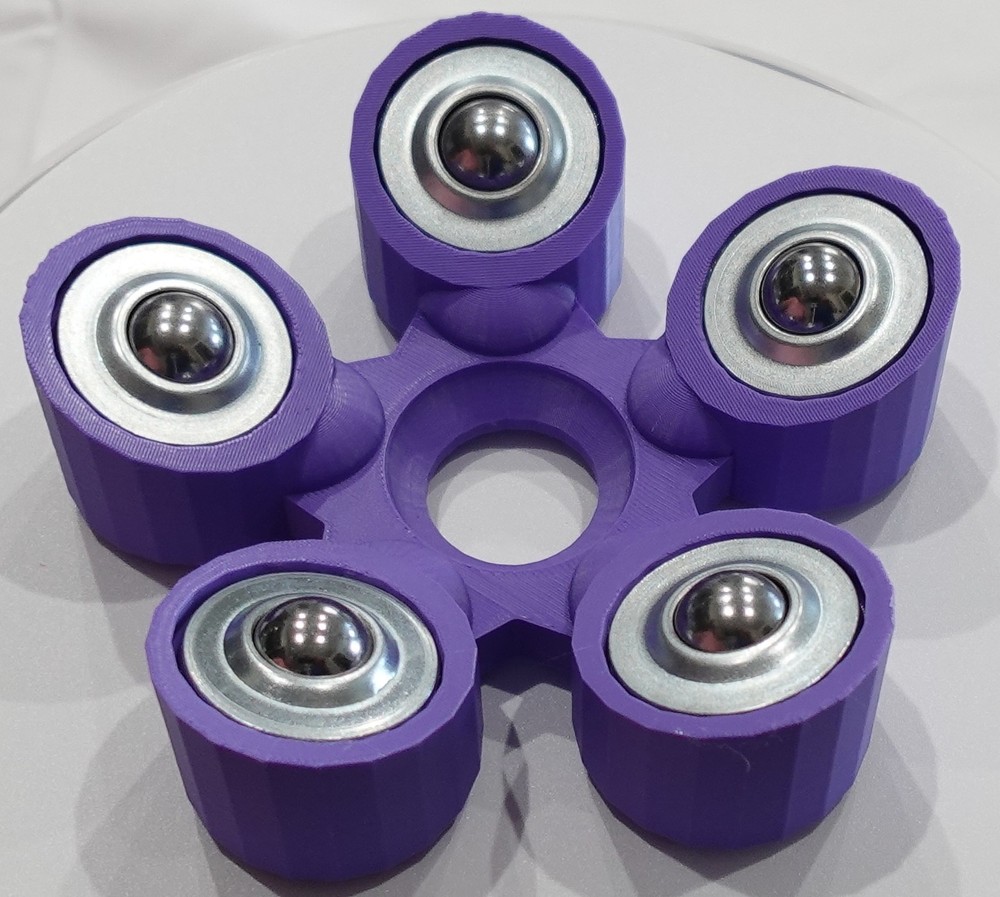 Bowling Ball Spinner Cup - Purple