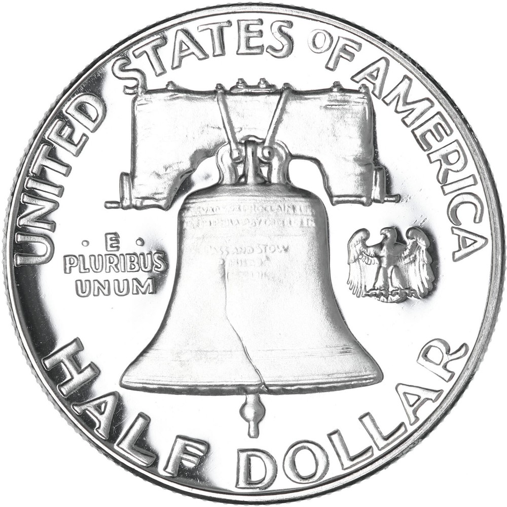 1955 (P) Franklin Half Dollar Gem 90% Silver Proof Coin