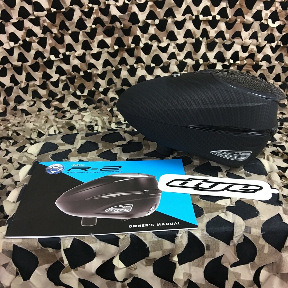 New Dye Rotor R2 Paintball Loader - Carbon/Black