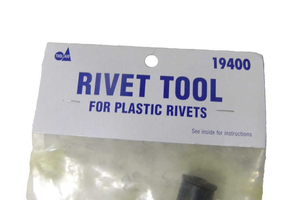 Tool Aid Rivet Tool For Plastic Rivets 19400. Ec