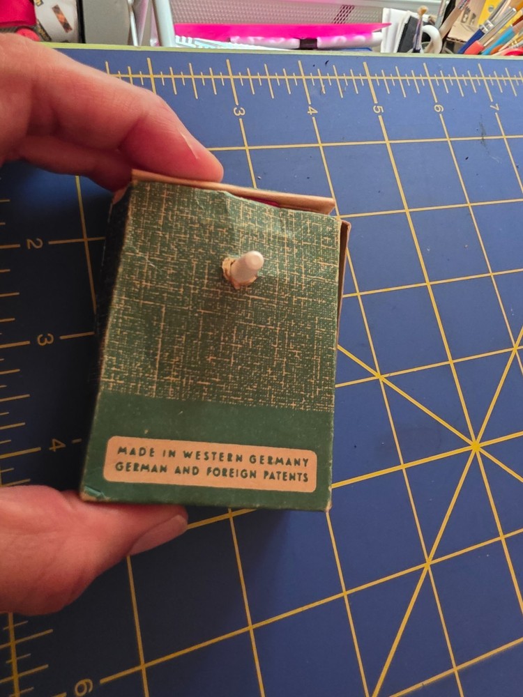 Vintage Witch needle threader complete with box