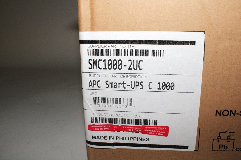 SMC1000-2UC, APC SMART-UPS Backup battery, Line Interactive, 1000VA, Rackmount 2
