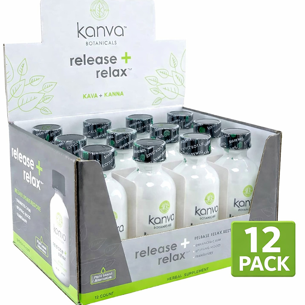 Kanna Botanical Tonic Liquid Supplement 12 Pack 2oz Bottles Exp 04/27