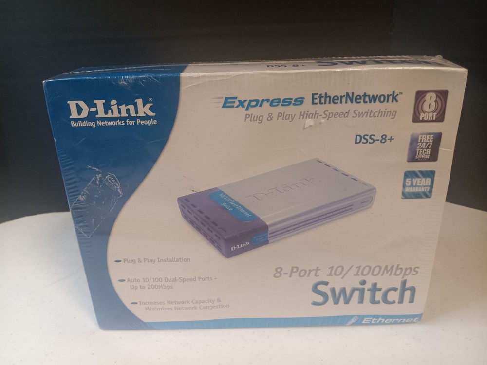 D-Link  DSS (DSS8 ) 8-Ports External Switch