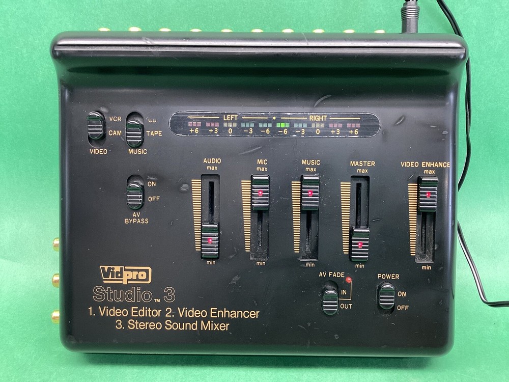 Vidpro Studio 3 - Video Editor - Enhancer, Sound Mixer -  Powers On UNTESTED