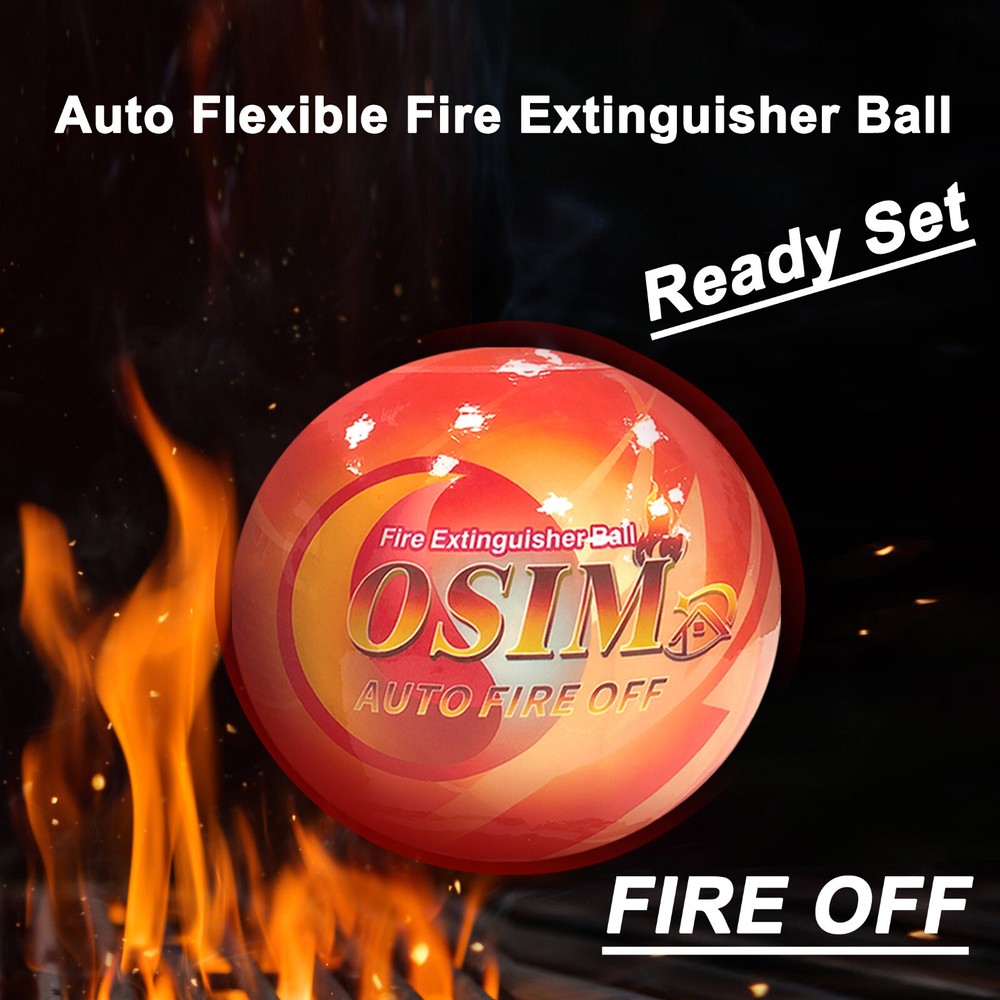 1 PACK Automatic Portable FireBall Extinguisher With Bracket for ABCEF Type Fire