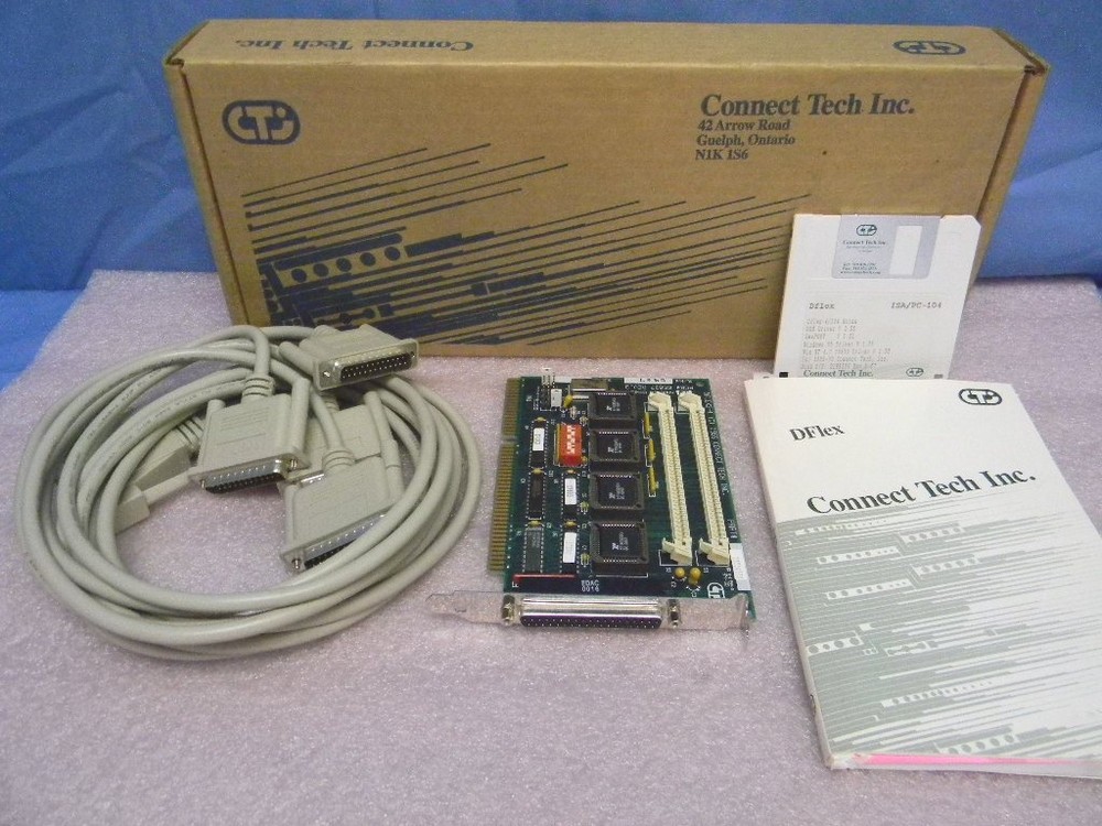 NEW Connect Tech DAT04550 DFLEX2-4 Controller Card D-Sub 15-Pin