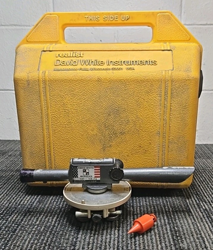 David White Instruments DW-8090 Survey Tool with Hard Case