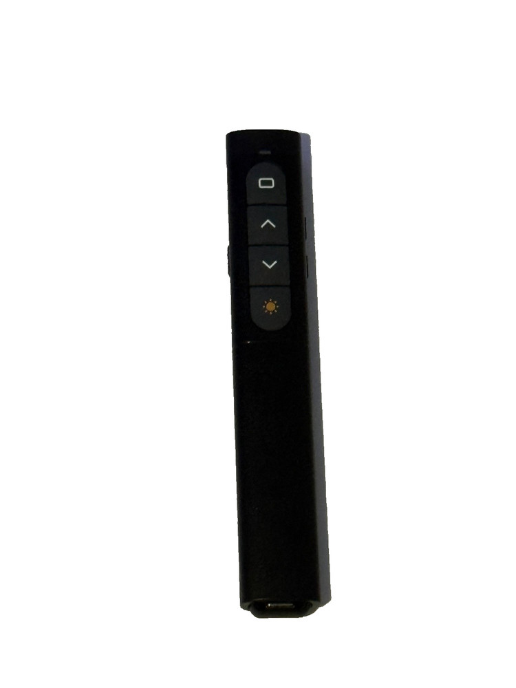 Black Slim USB Wireless Laser Pointer Presenter Mouse Remote Control